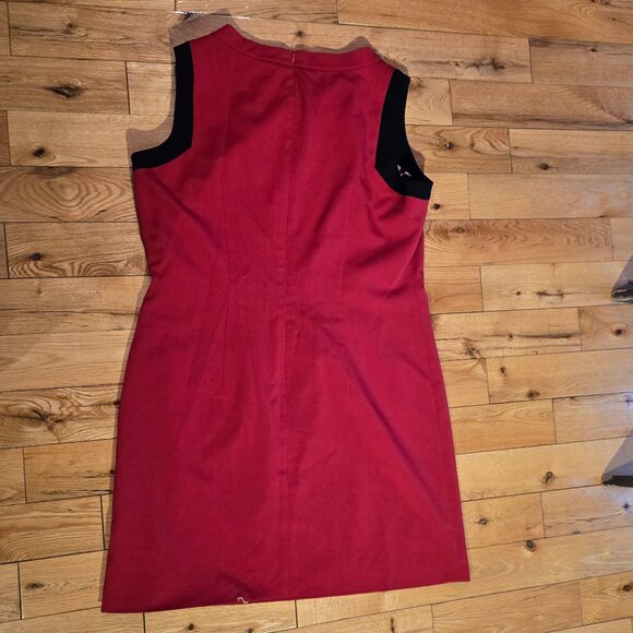 Bianca Nygard  Red Shift Dress size 14 - Picture 6 of 11
